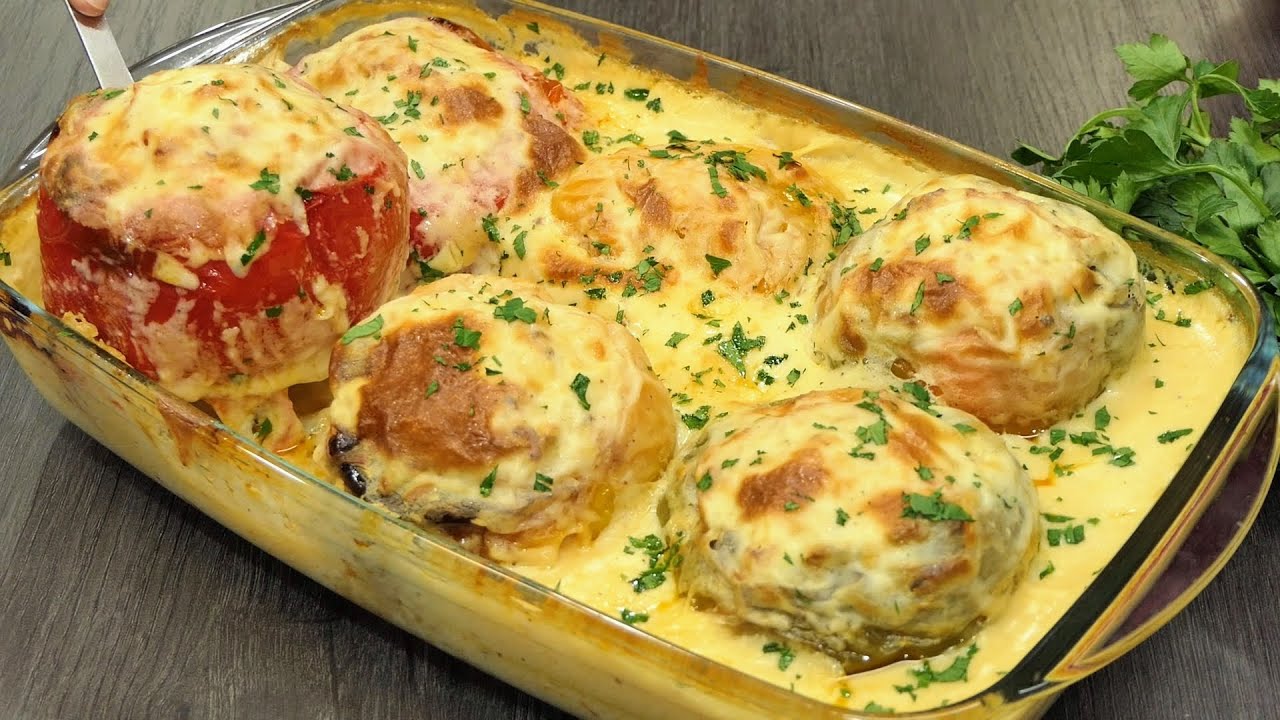 Лесна рецепта за чушки! Толкова е вкусна, че я приготвям 2 пъти седмично! Просто и вкусно!