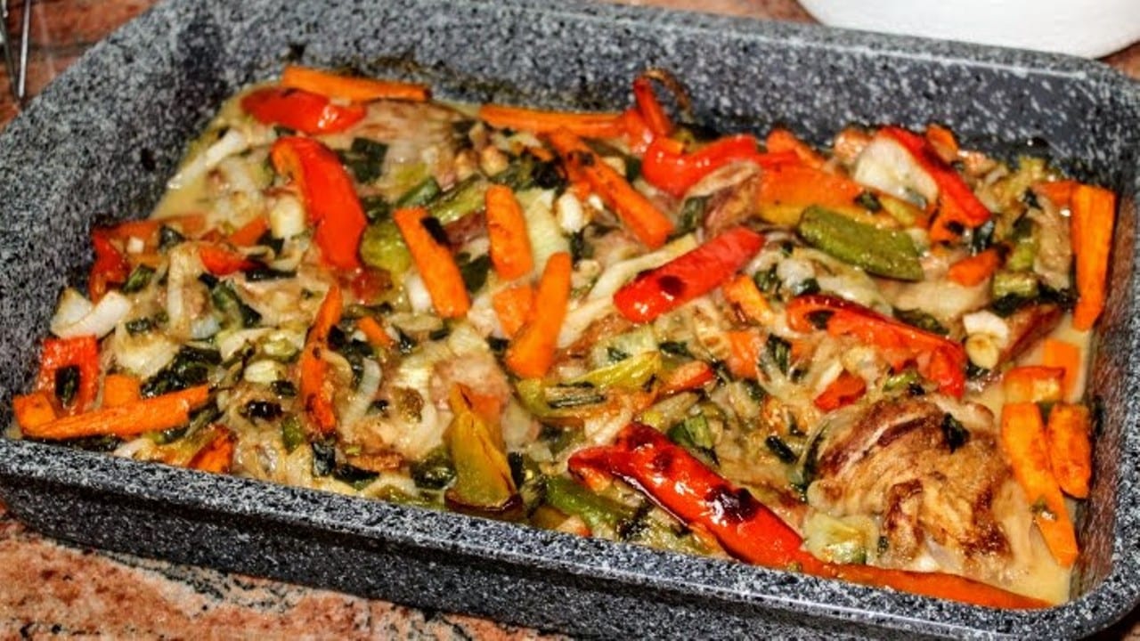Агнешко печено със свежи зеленчуци – вкусна и ароматна рецепта