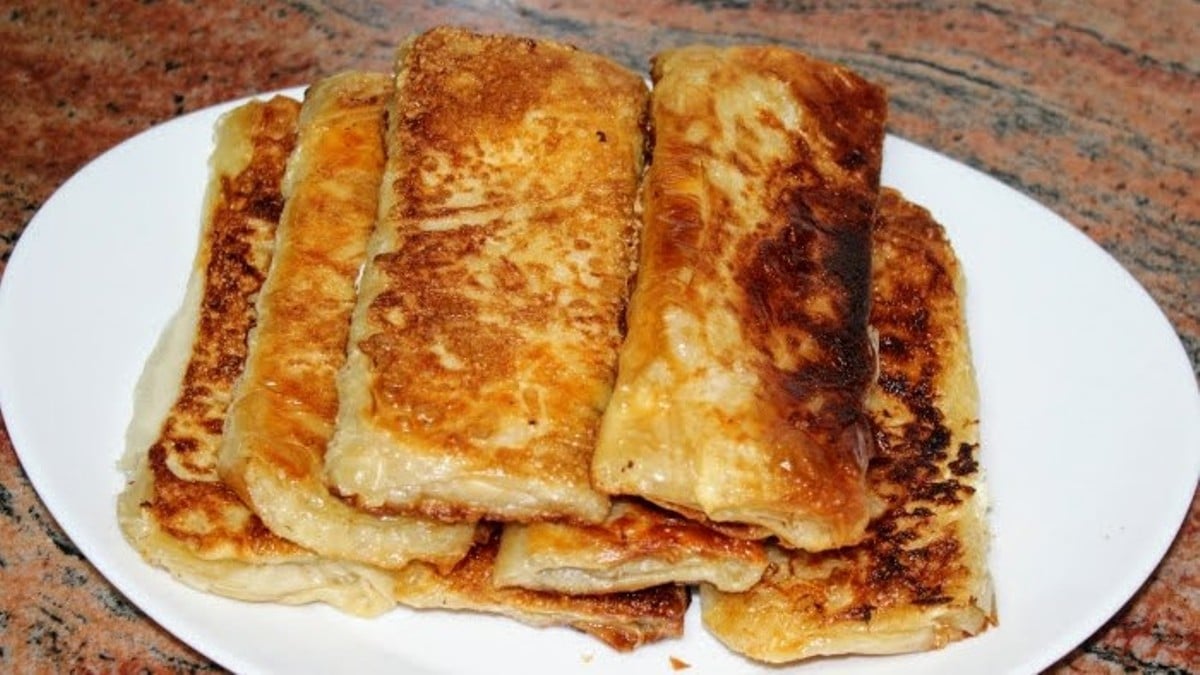 Банички на тиган със сирене! Това е най-вкусното нещо, което някога сте яли: