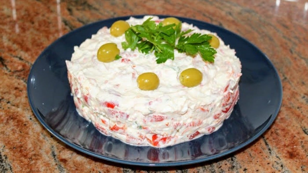 Катък с печени чушки, вкусна разядка