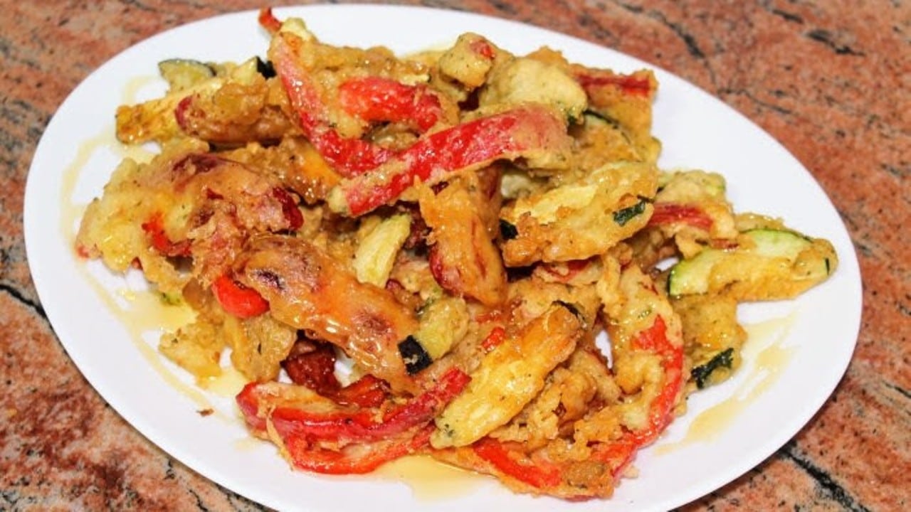 Е, такива панирани зеленчуци не сте опитвали! Вкусотия за 5 минути, а се изяждат за 1 минутка
