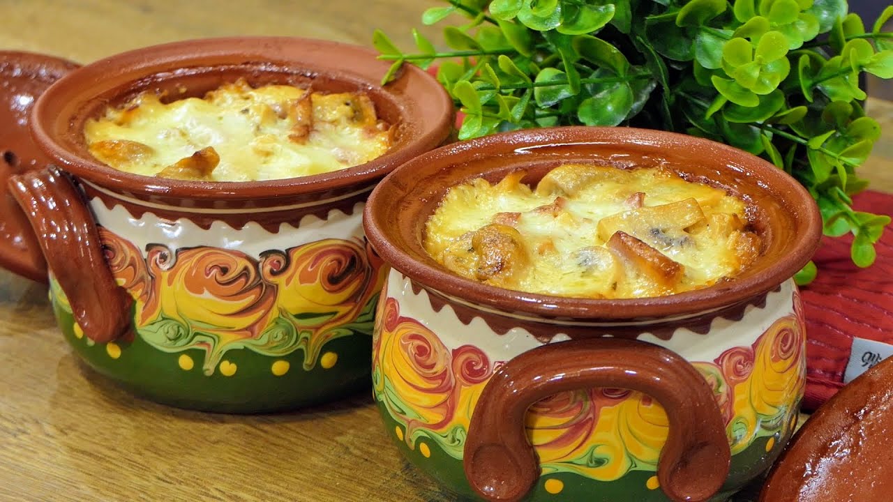 Никога не ми омръзва да готвя гъбите така! 💯Много вкусна рецепта с гъби в гювече!