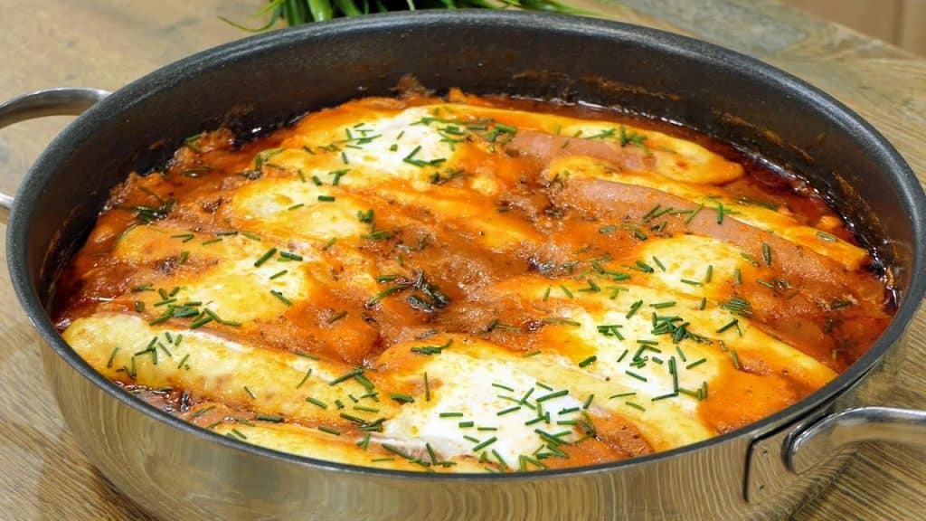 Вкусна вечеря, приготвена с най- простите съставки! Бърза, лесна и много вкусна рецепта