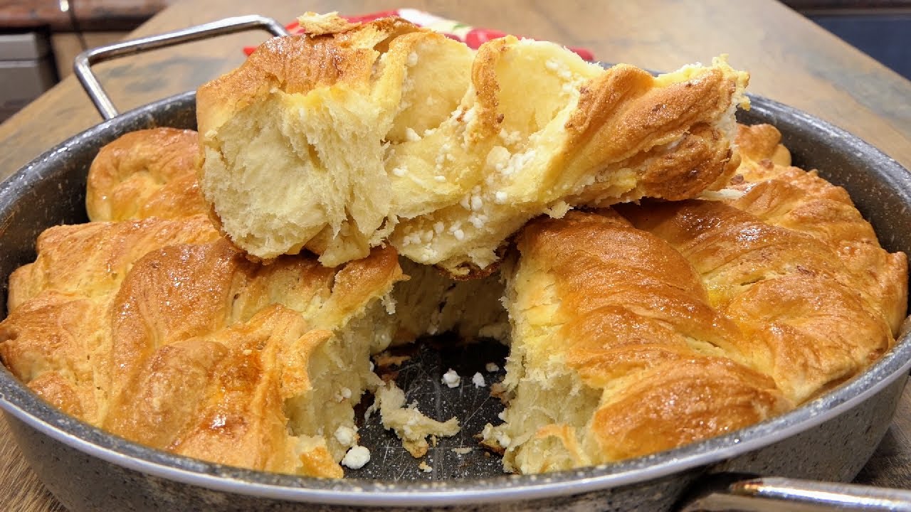 Най-вкусната питка за закуска, която съм правила! Толкова е вкусна, че ще я правите всяка неделя!
