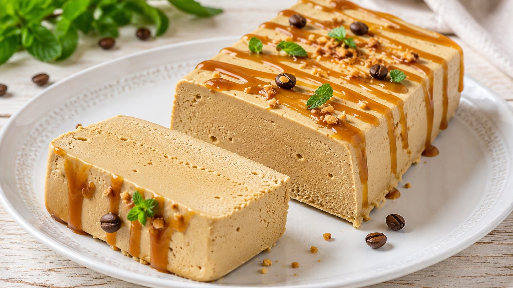 Кафе десерт с карамел: Лесен без печене kafe-desert-s-karamel-lesen-bez-pechene