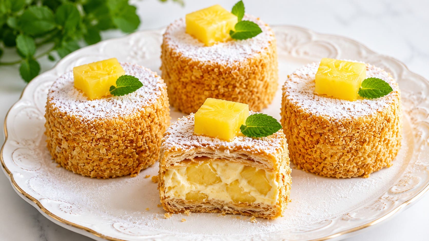 Мини тортички с ананас и ванилов крем РЕЦЕПТА mini-tortichki-s-ananas-i-vanilov-krem-recepta