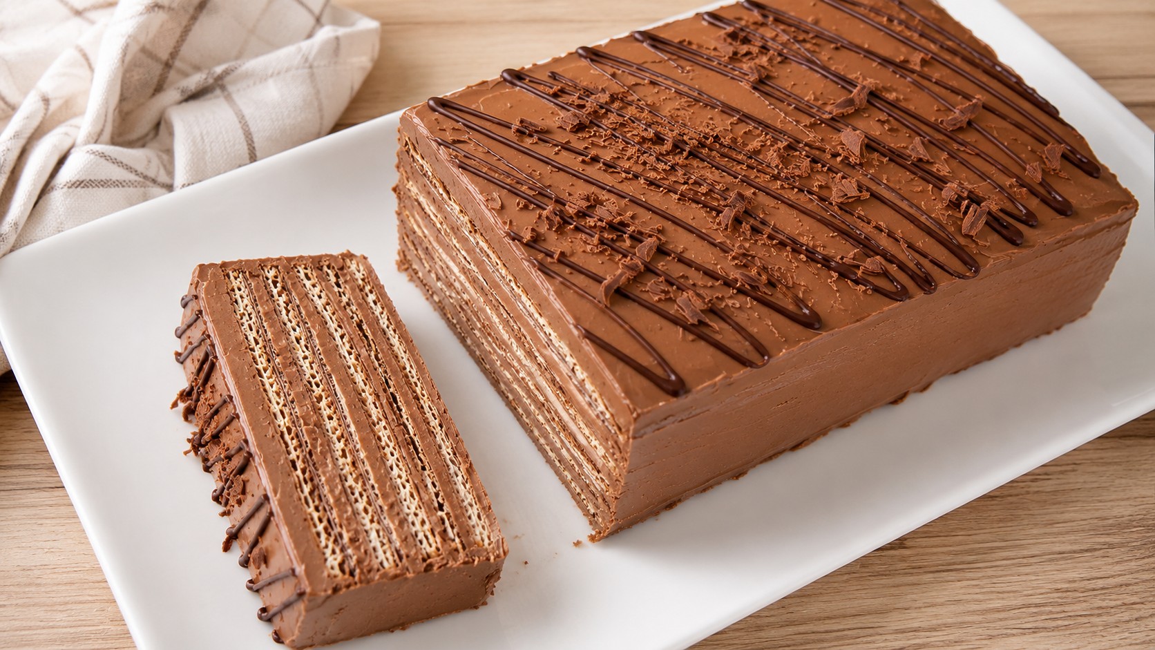 Вафлена торта с Нутела: Шоколадово изкушение Рецепта vaflena-torta-s-nutela-shokoladovo-izkushenie-retsepta