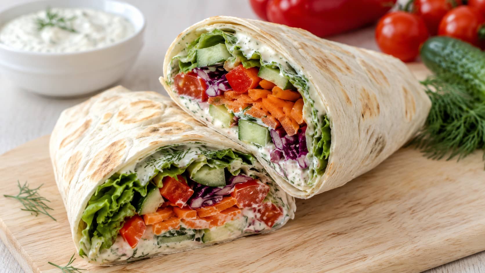 lavash-s-hrupkavi-zelenchutsi-i-mlechen-sos