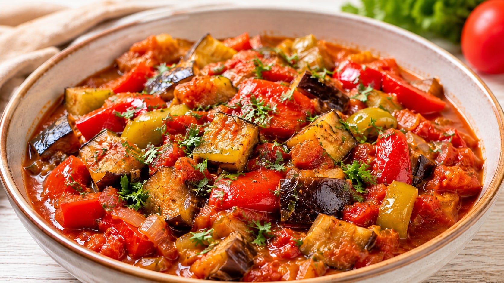 Лятна манджа с чушки, домати и патладжан: вкус като от село lyatna-mandzha-s-chushki-domati-i-patladzhan-vkus-kato-ot-selo