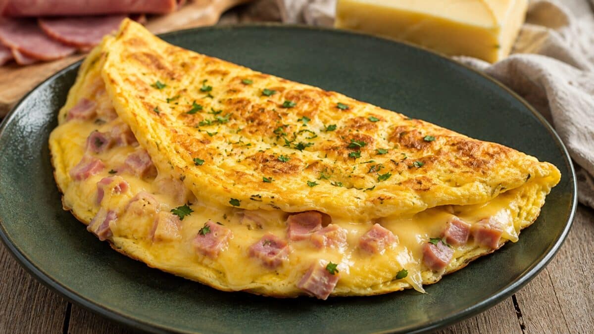 omlet-s-shunka-i-kashkaval