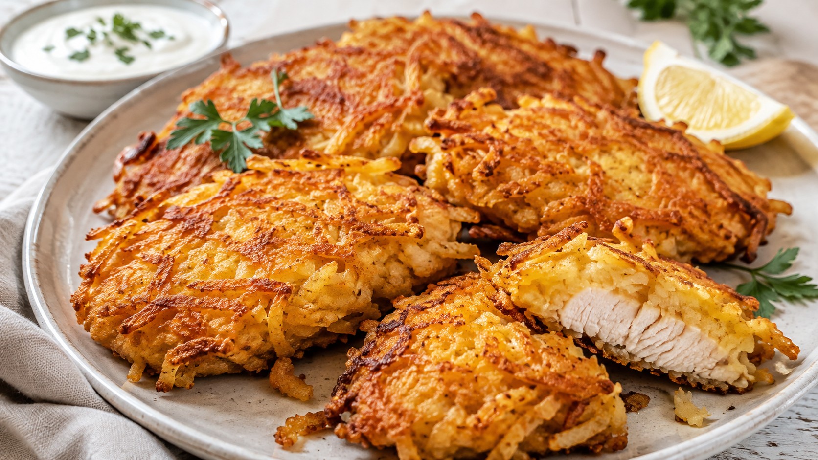 Пилешки шницели с картофена коричка pileshki-shnitseli-s-kartofena-korichka