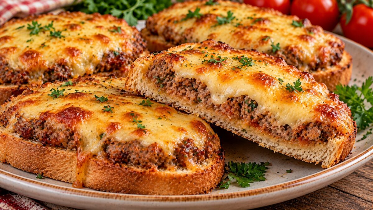 Домашни топли сандвичи с кайма и златист разтопен кашкавал