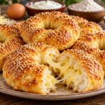 zlatisti-gevrecheta-sas-susam-i-razchupeno-gevreche-s-raztopen-kashkaval-v-chiniya