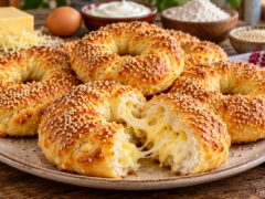 zlatisti-gevrecheta-sas-susam-i-razchupeno-gevreche-s-raztopen-kashkaval-v-chiniya