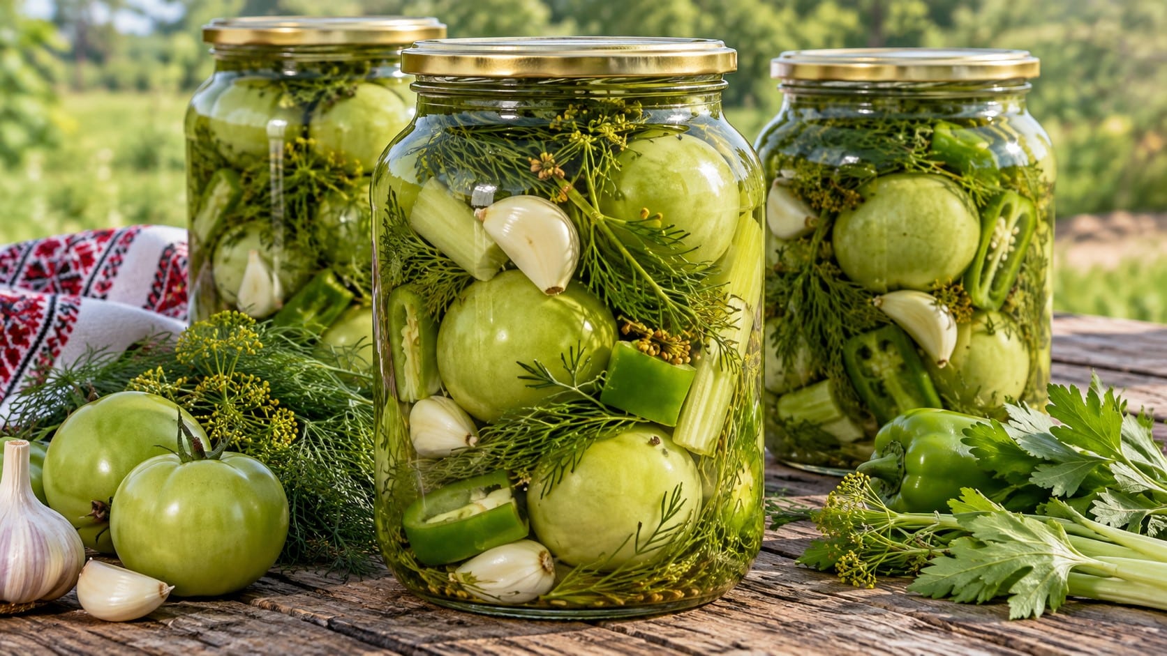 burkani-s-tseli-zeleni-domati-kopar-skilidki-chesan-zeleni-chushki-i-parcheta-tselina-na-darvena-masa