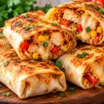 Мини бурито с пиле, ориз и сирене zapecheni-mini-burito-s-vidima-planka