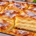 Млечна баница с ванилов крем parcheta-mlechna-banitsa-s-hrupkavi-kori-i-vanilov-krem-v-tava