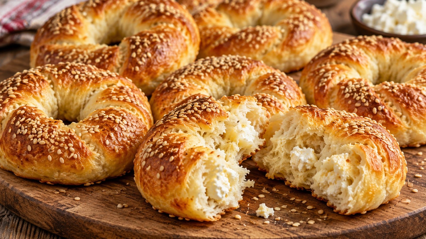 zlatisti-selski-kravaycheta-sas-susam-i-razchupeno-kravayche-s-vidima-sirena-sredina