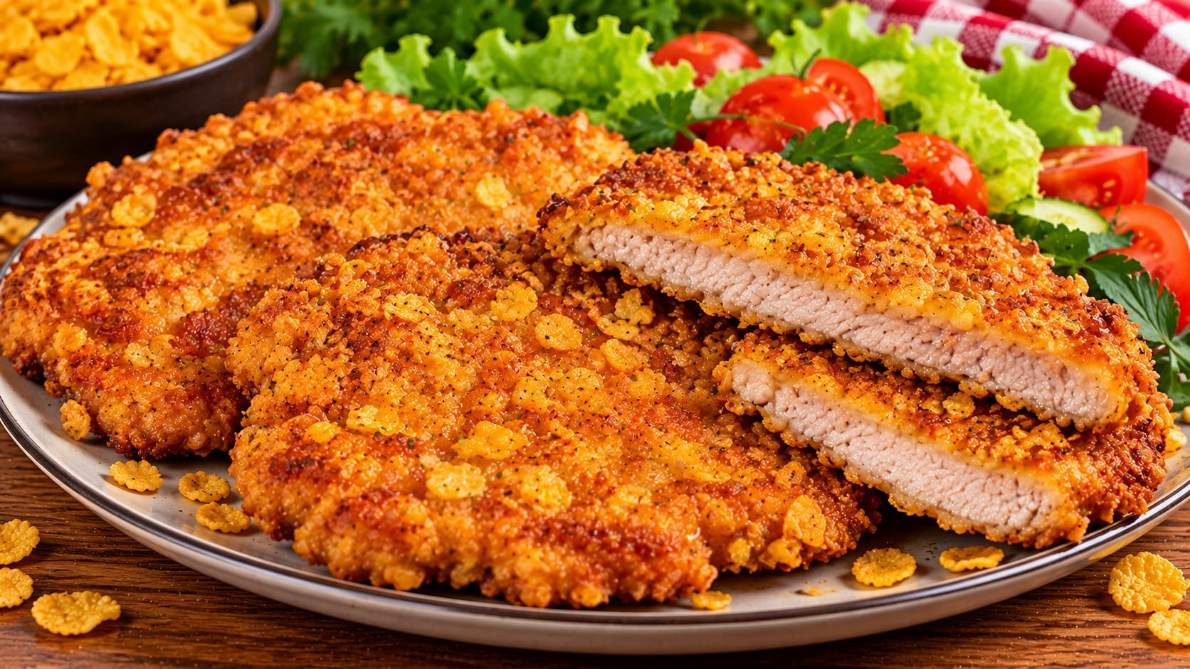 svinski-shnitseli-s-tsarevichna-panirovka-i-salata